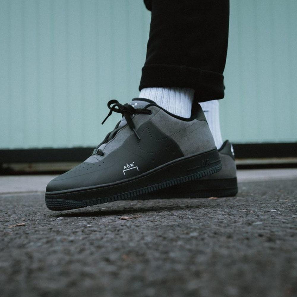 Exclusive A COLD WALL x Nike Air Force 1 Low Black — UK 3 | EU 35.5 | US 3.5 — Alternate View 8