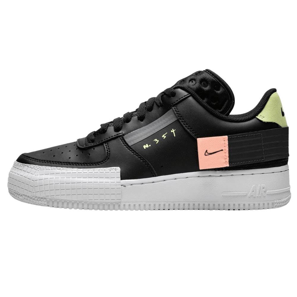 Exclusive Nike Air Force 1 Low Drop Type 'Pink Tint' — UK 3 | EU 35.5 | US 3.5 — Front View