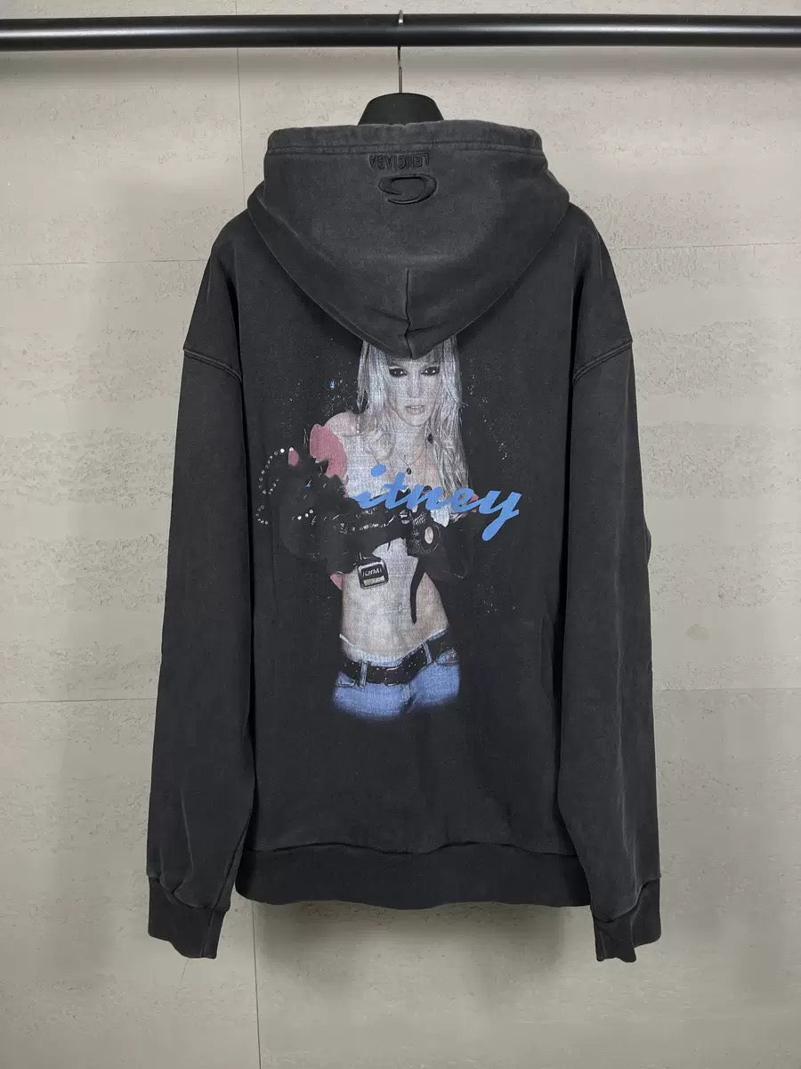 Exclusive Balenciaga Couples Gradient Hoodie — XS — Back View