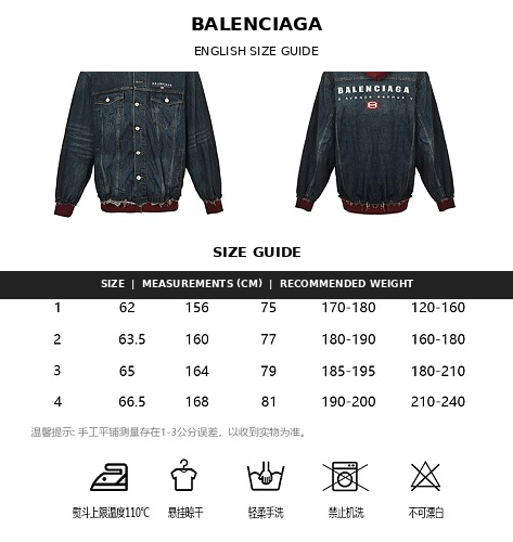 Exclusive Balenciaga 2026SS Plaid Cotton Business Jacket — S — Top View