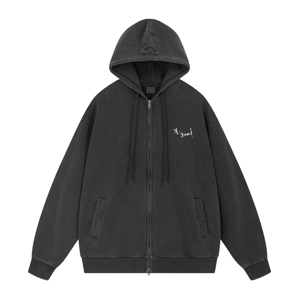 Exclusive Balenciaga Couples Gradient Hoodie — XS — Side View