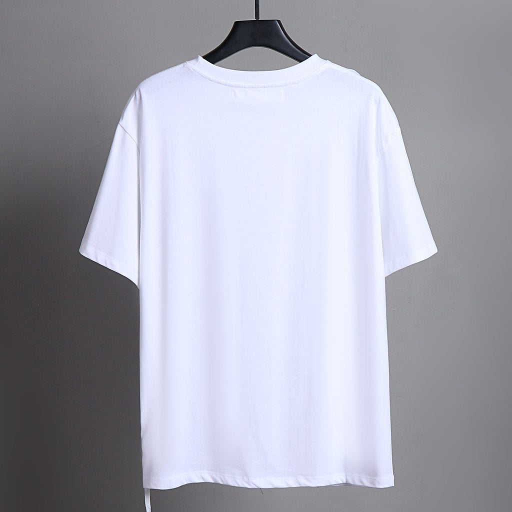 Exclusive OFF-White Arrow logo print T-shirt#80 — White — Size S — Top View