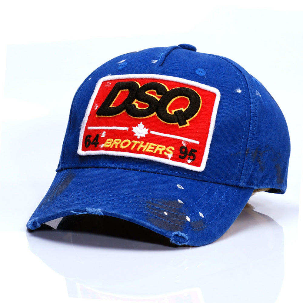Exclusive dsquared2 2026 Man Hat — Blue — Back View