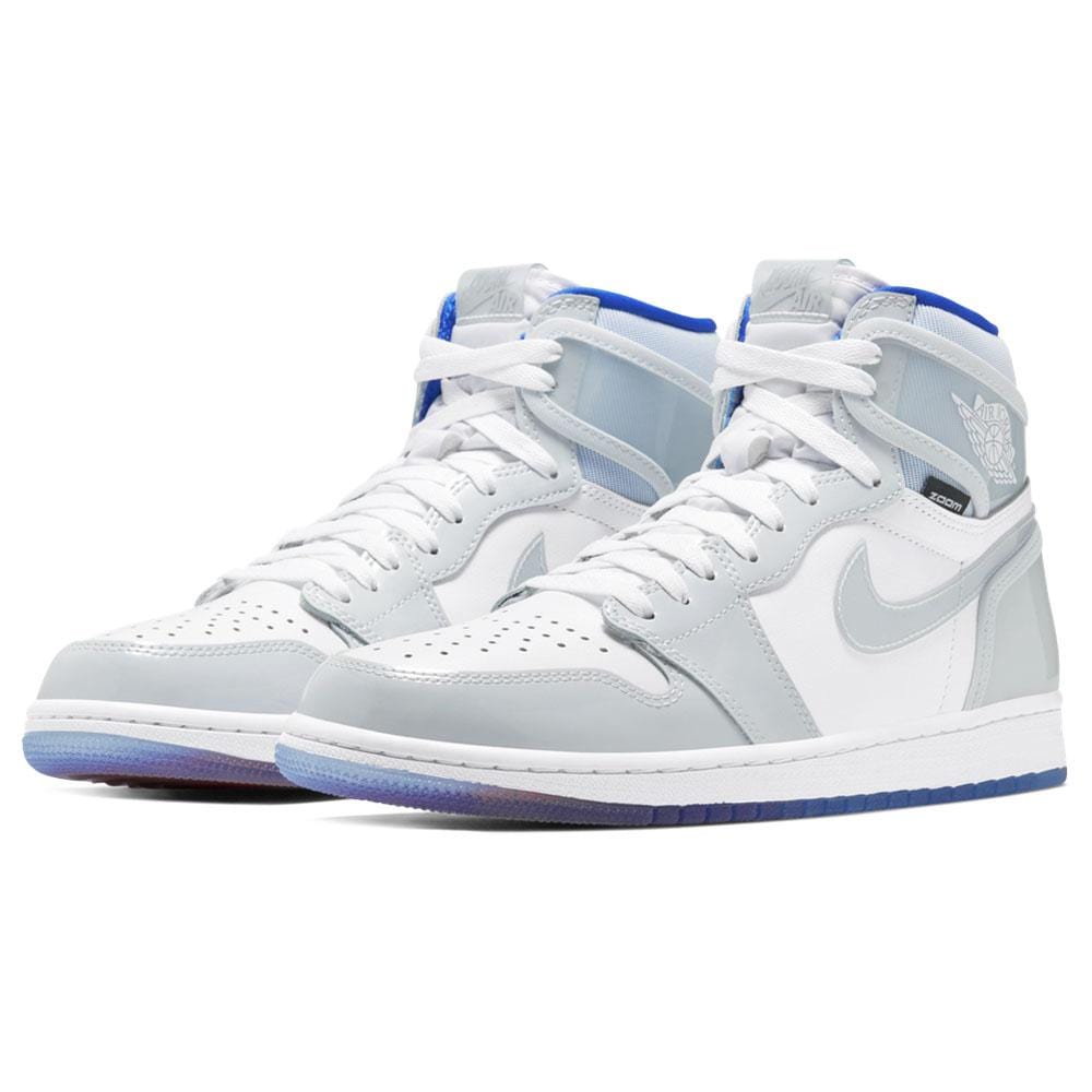 Exclusive Air Jordan 1 High Zoom 'Racer Blue' — UK 3 | EU 35.5 | US 3.5 — Side View