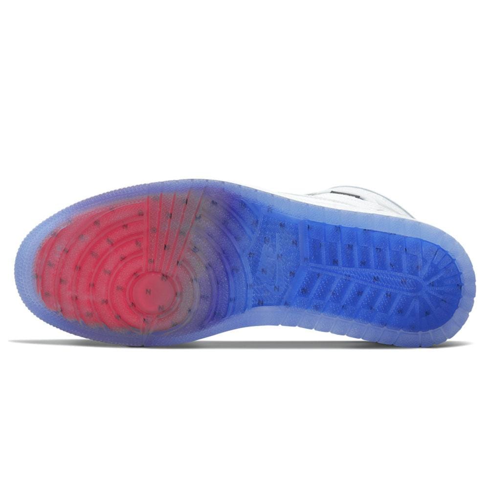 Exclusive Air Jordan 1 High Zoom 'Racer Blue' — UK 3 | EU 35.5 | US 3.5 — Detail View