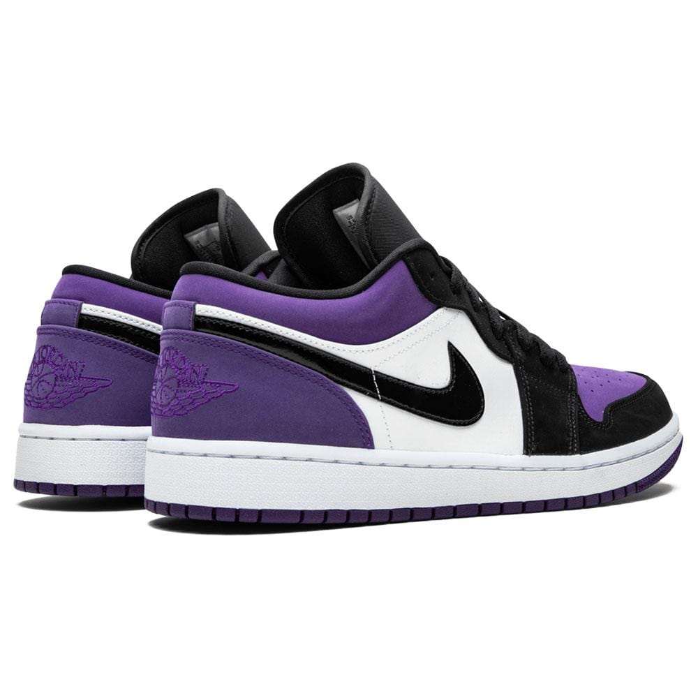 Exclusive Air Jordan 1 Low 'Court Purple' 2019 — UK 3 | EU 35.5 | US 3.5 — Back View
