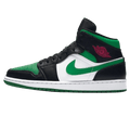 Exclusive Air Jordan 1 Mid 'Pine Green' — UK 3 | EU 35.5 | US 3.5 — Front View