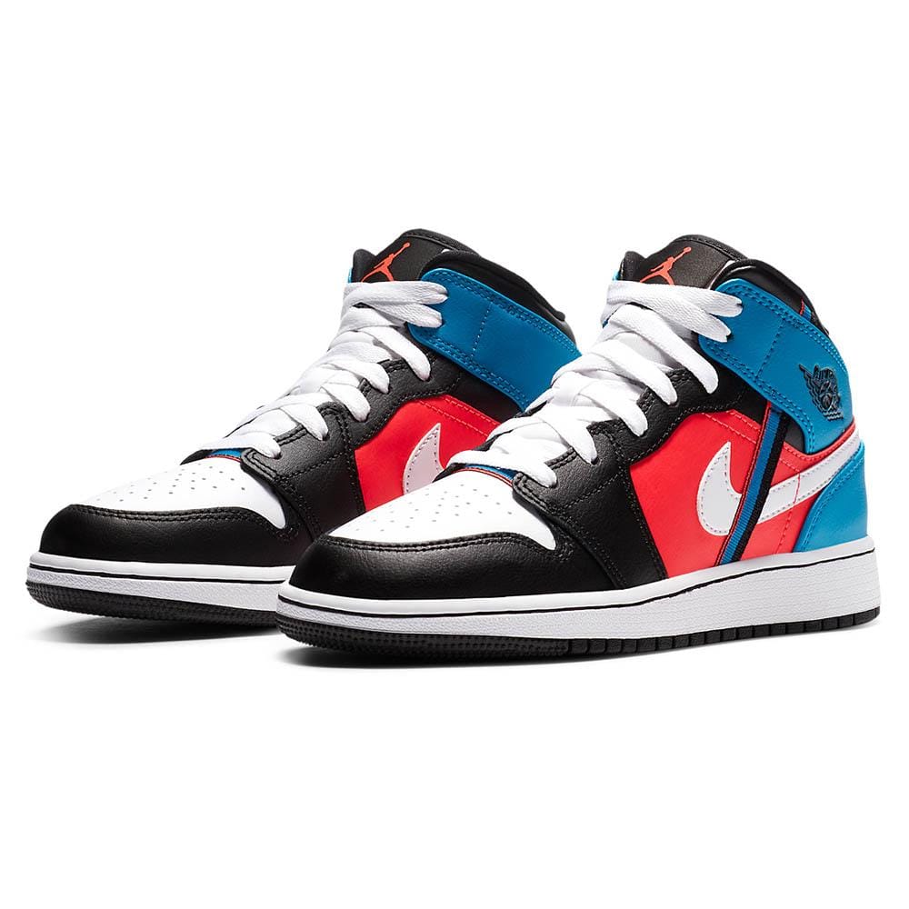 Exclusive Air Jordan 1 Mid GS "Game Time" — UK 13.5 | EU 32 | US 1Y — Side View
