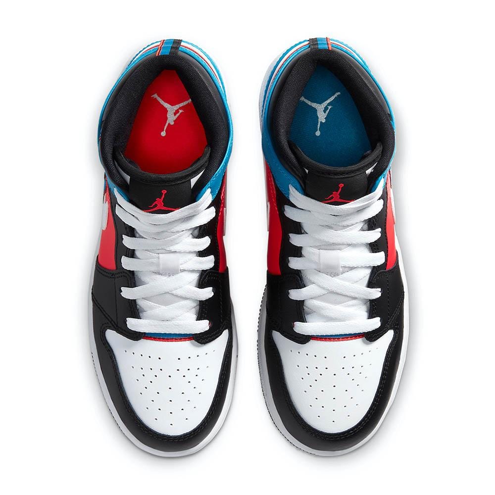 Exclusive Air Jordan 1 Mid GS "Game Time" — UK 13.5 | EU 32 | US 1Y — Top View