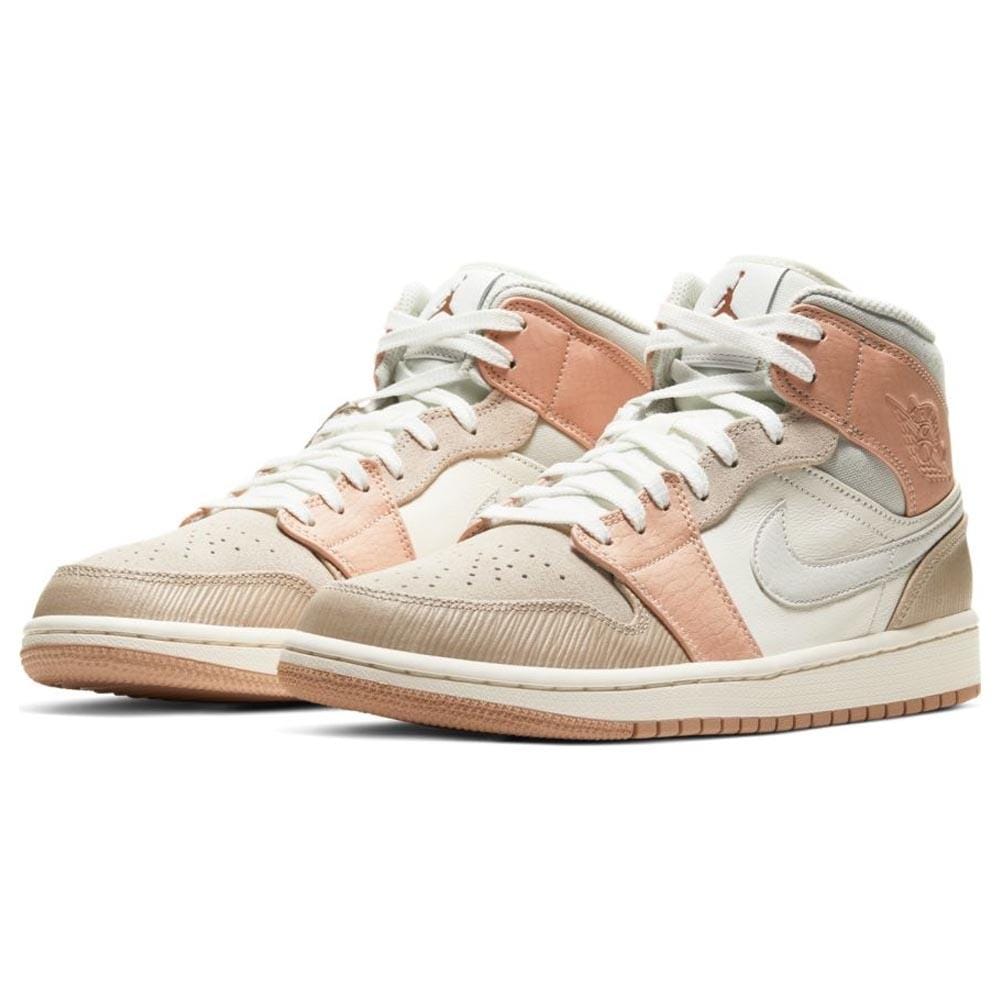 Exclusive Air Jordan 1 Mid 'Milan' — UK 3 | EU 35.5 | US 3.5 — Side View