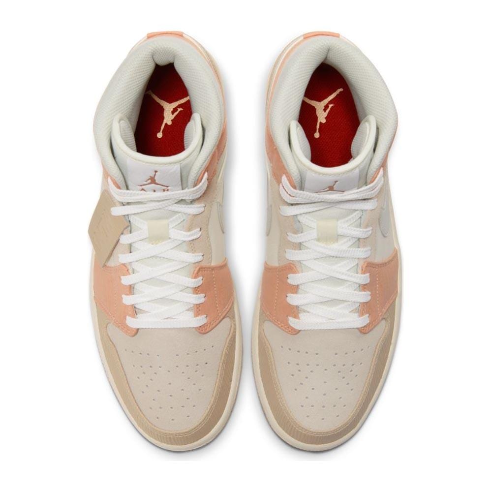 Exclusive Air Jordan 1 Mid 'Milan' — UK 3 | EU 35.5 | US 3.5 — Back View