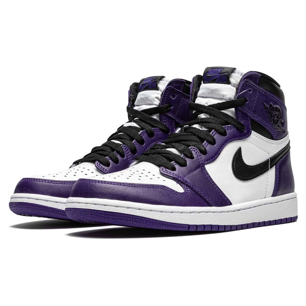 Exclusive Air Jordan 1 Retro High OG 'Court Purple 2.0' — 3 UK | 35.5 EU — Side View