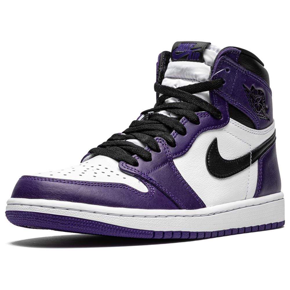 Exclusive Air Jordan 1 Retro High OG 'Court Purple 2.0' — 3 UK | 35.5 EU — Top View