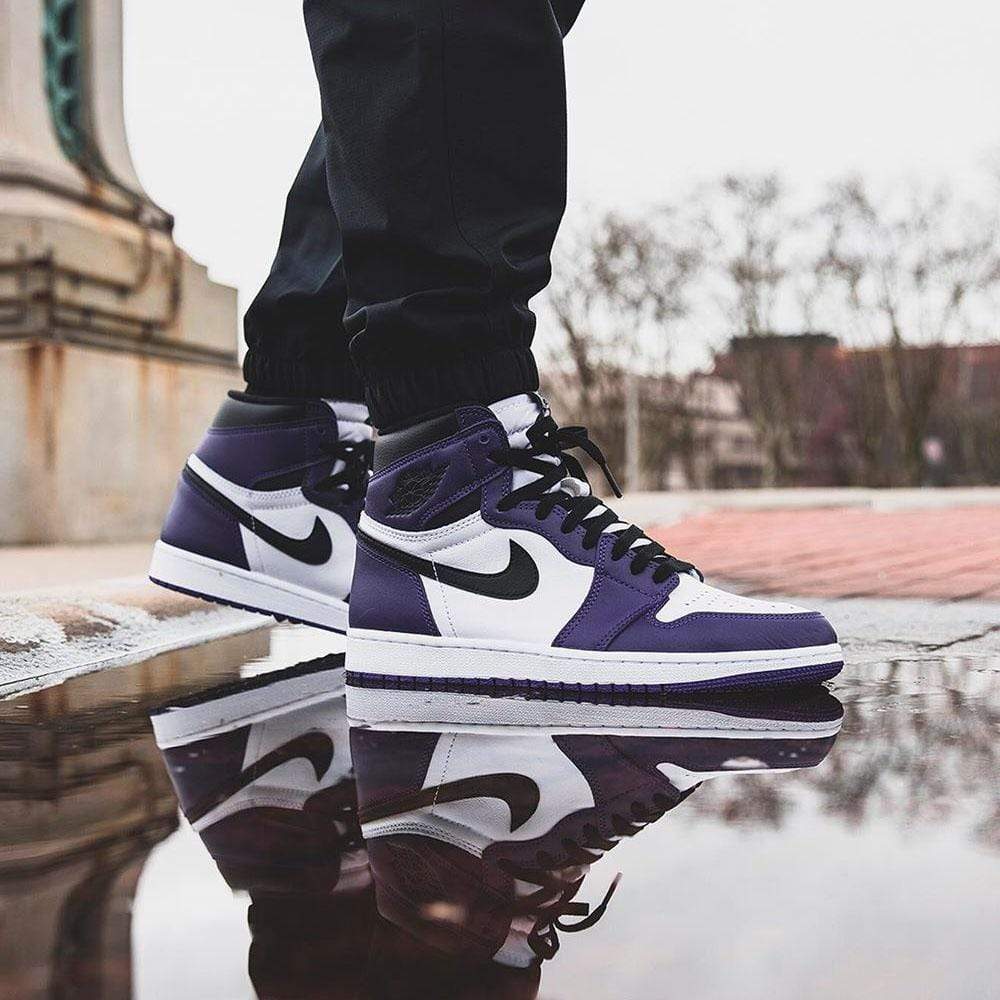 Exclusive Air Jordan 1 Retro High OG 'Court Purple 2.0' — 3 UK | 35.5 EU — Alternate View 7