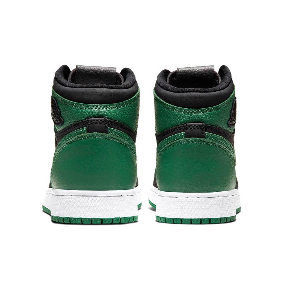 Exclusive Air Jordan 1 Retro High OG GS 'Pine Green 2.0' — UK 13.5 | EU 32 | US 1Y — Top View