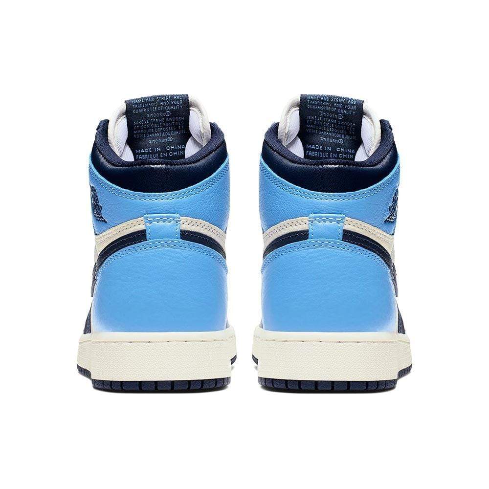 Exclusive Air Jordan 1 Retro High OG GS 'Obsidian' — UK 13.5 | EU 32 | US 1Y — Top View