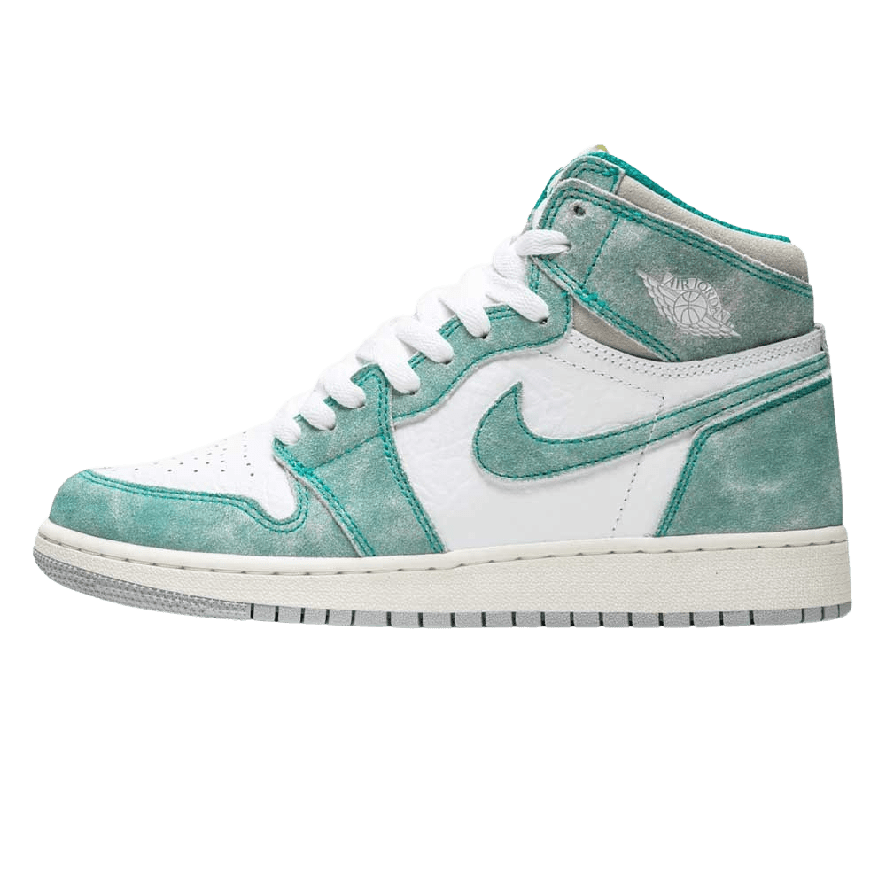 Exclusive Air Jordan 1 Retro High OG GS 'Turbo Green' — UK 13.5 | EU 32 | US 1Y — Front View