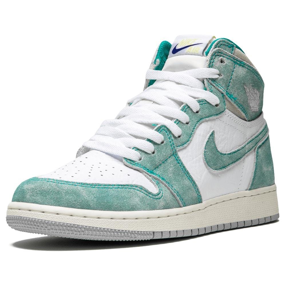 Exclusive Air Jordan 1 Retro High OG GS 'Turbo Green' — UK 13.5 | EU 32 | US 1Y — Top View