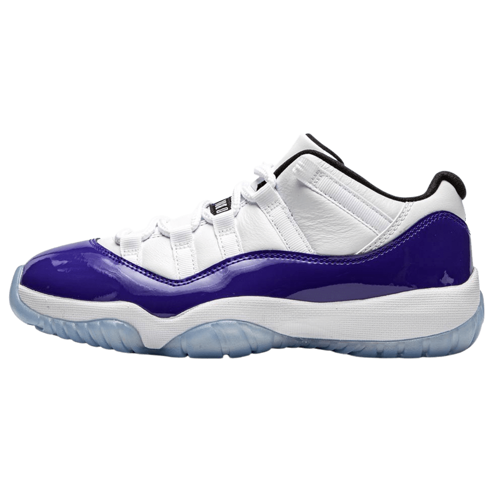 Exclusive Air Jordan 11 Retro Low Wmns 'Concord Sketch' — UK 2.5 | EU 35.5 | US 5 — Front View