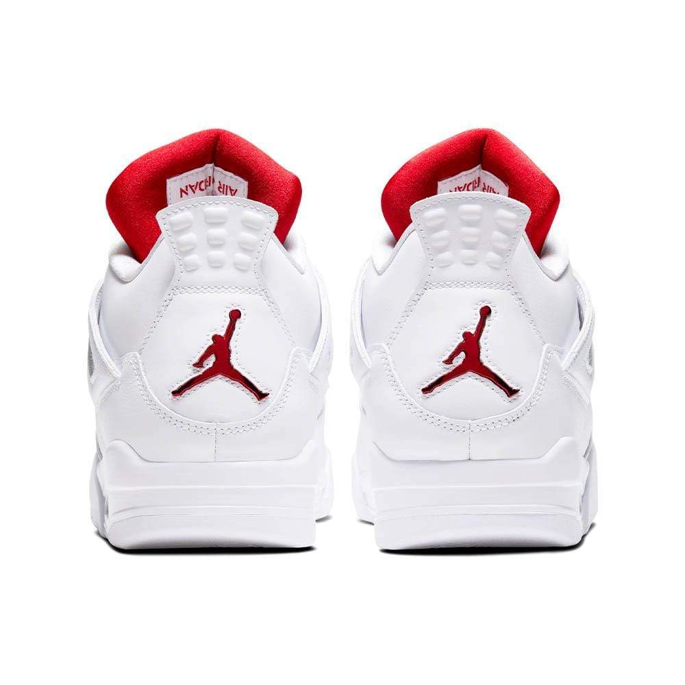 Exclusive Air Jordan 4 Retro 'Red Metallic' — UK 3 | EU 35.5 | US 3.5 — Top View
