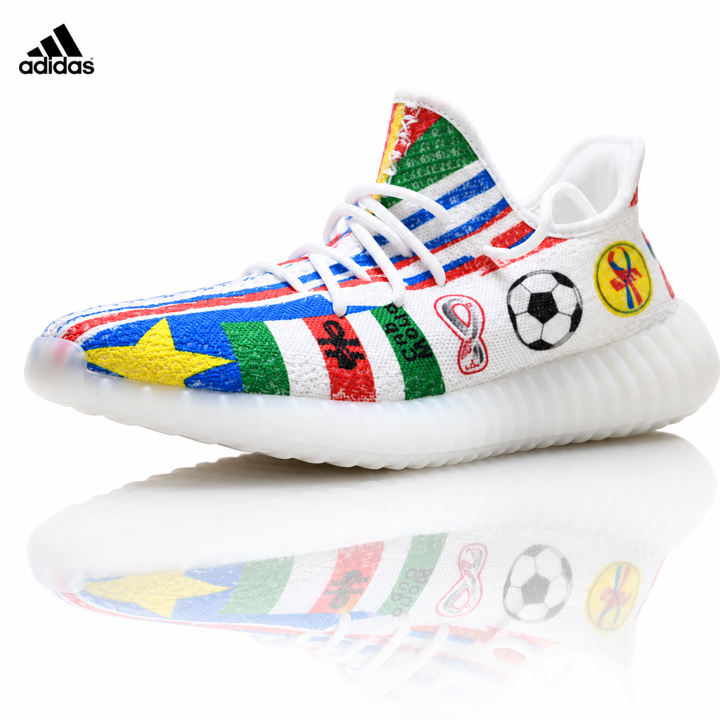 Exclusive Adidas K81801550 Unisex Running Shoes — Multicolor — Size EU 36 / US M4 / W5.5 / 23CM — Front View