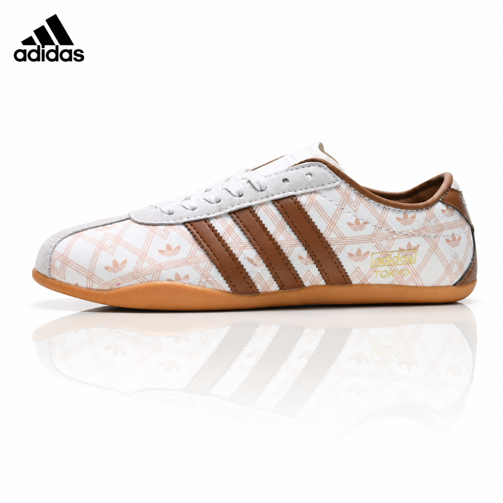 Exclusive Adidas K81801450 Unisex Casual Sneakers #4 — Burgundy — Size EU 36 / US M4 / W5.5 / 23CM — Front View