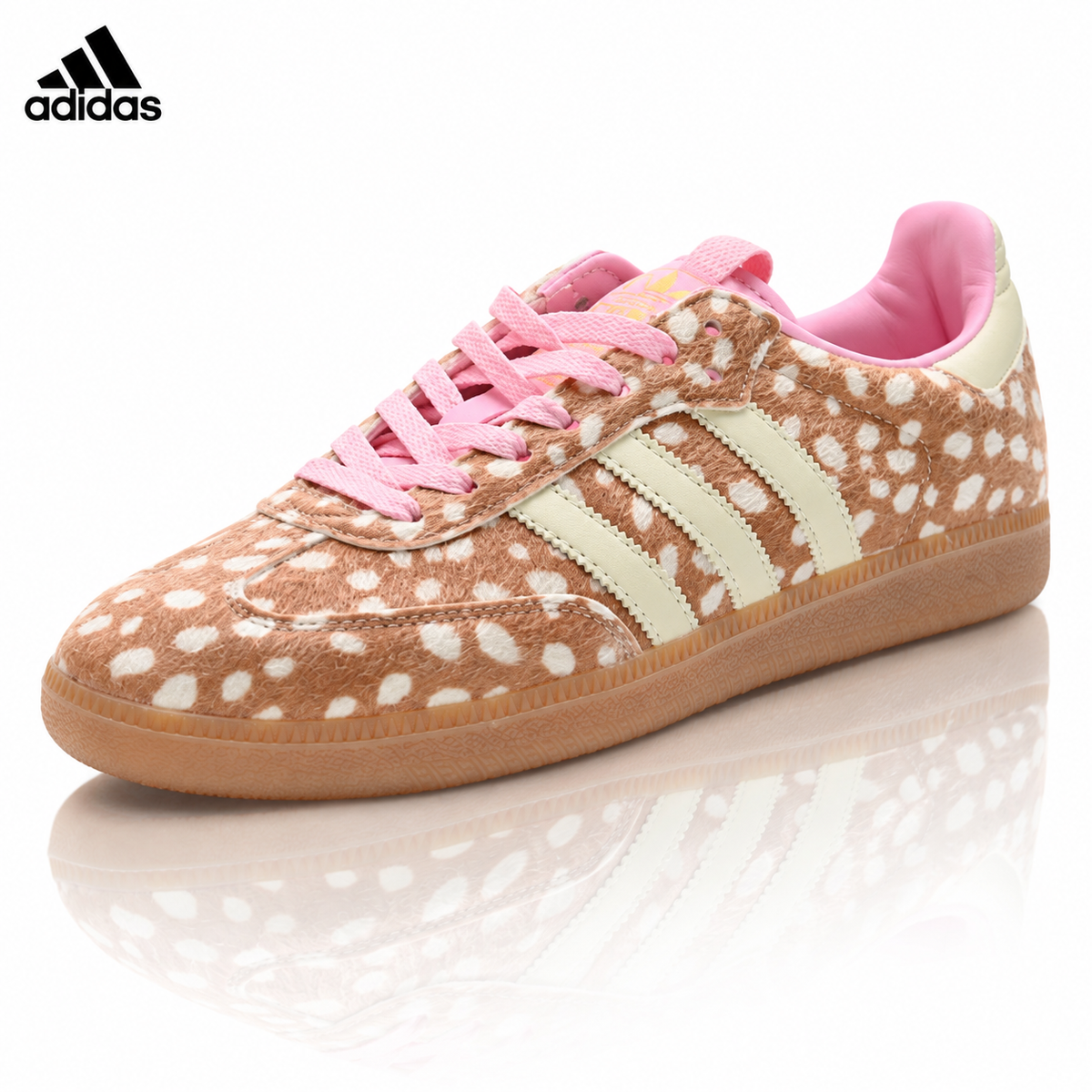 Exclusive Adidas Samba Low-Top Casual Sneakers — Style 1 — Size EU 36 / US M4 / W5.5 / 23CM — Front View