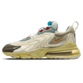 Exclusive Travis Scott x Nike Air Max 270 React ENG 'Cactus Trails' — UK 3 | EU 35.5 | US 3.5 — Front View