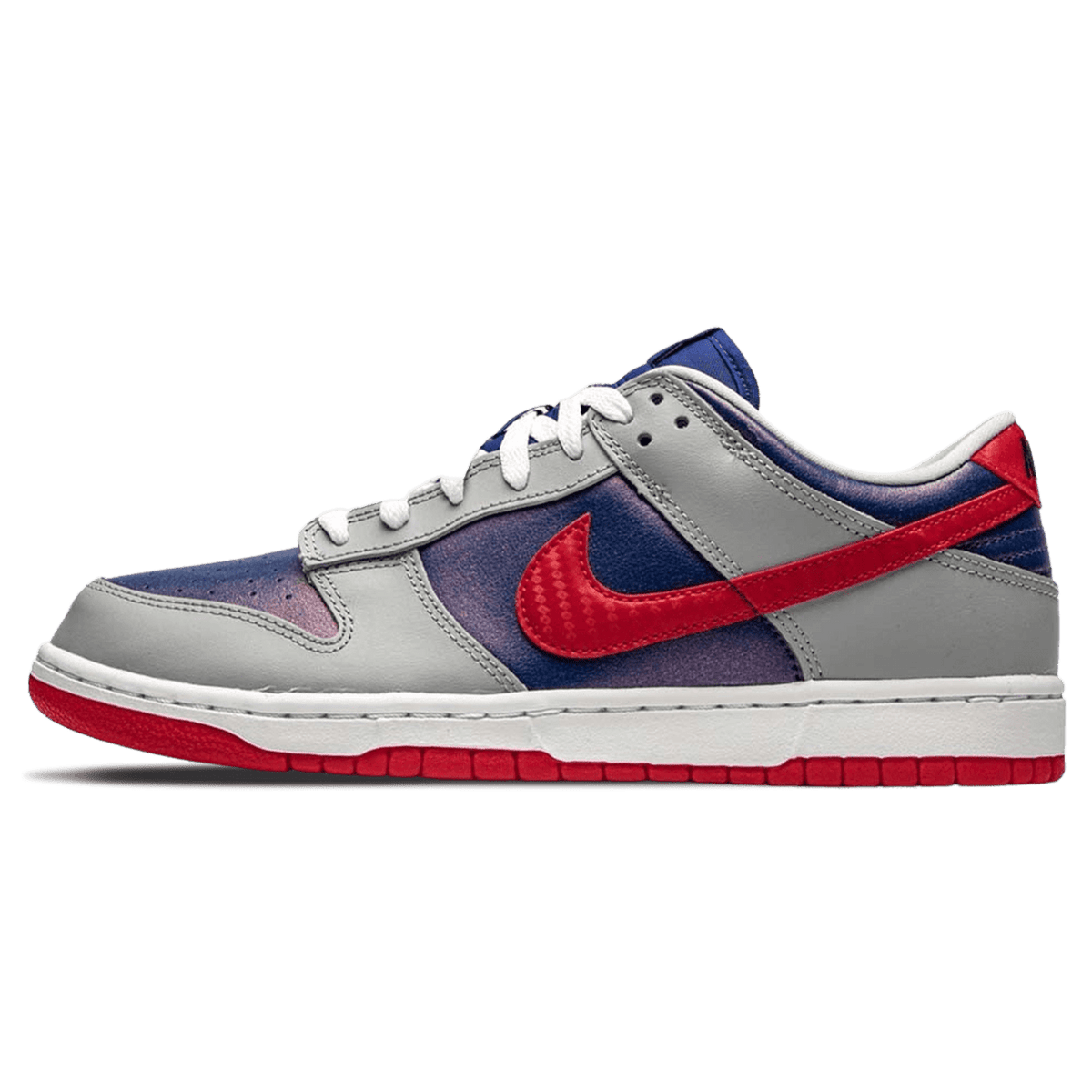 Exclusive Nike Dunk Low Retro 'Samba' 2020 — UK 3 | EU 35.5 | US 3.5 — Front View