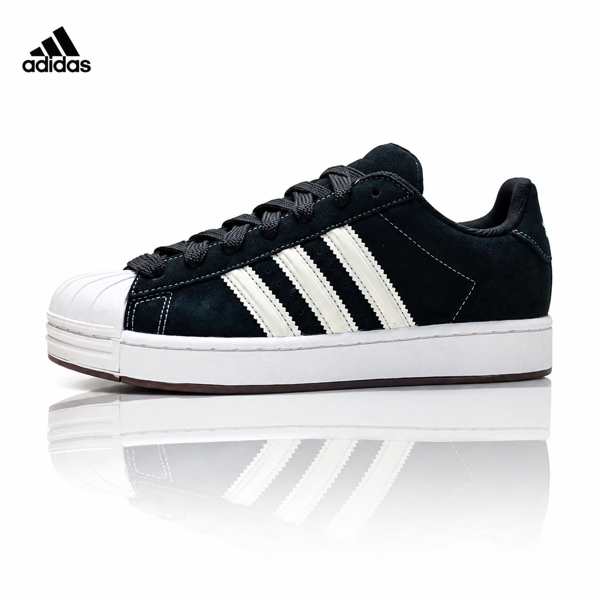 Exclusive Adidas Originals Superstar Classic Sneakers — EU 36 / US M4 / W5.5 / 23CM — Front View