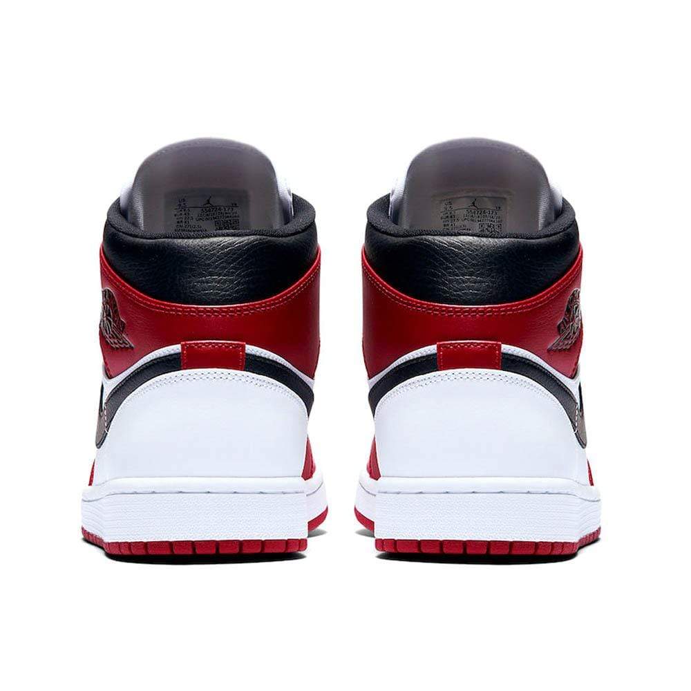 Exclusive Air Jordan 1 Mid 'Chicago' 2020 — UK 3 | EU 35.5 | US 3.5 — Back View