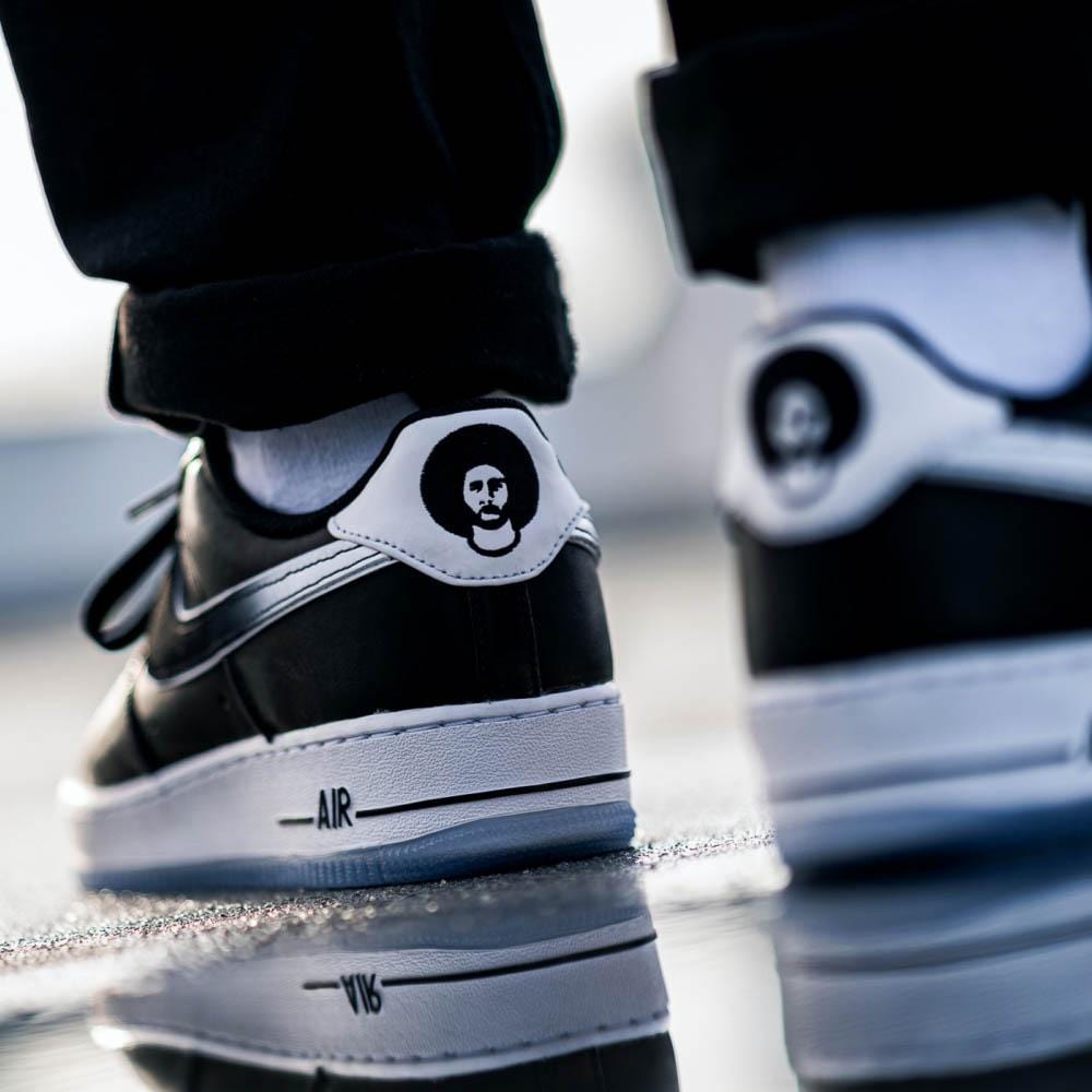Exclusive Colin Kaepernick x Nike Air Force 1 Low '07 QS 'True to 7' — 3 UK | 35.5 EU — Lifestyle View
