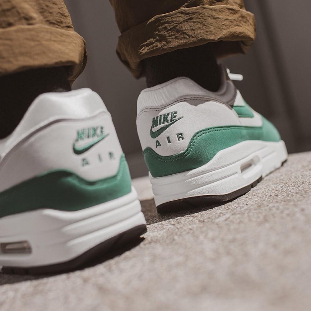 Exclusive Nike Air Max 1 Anniversary 'Hunter Green' — UK 3 | EU 35.5 | US 3.5 — Lifestyle View