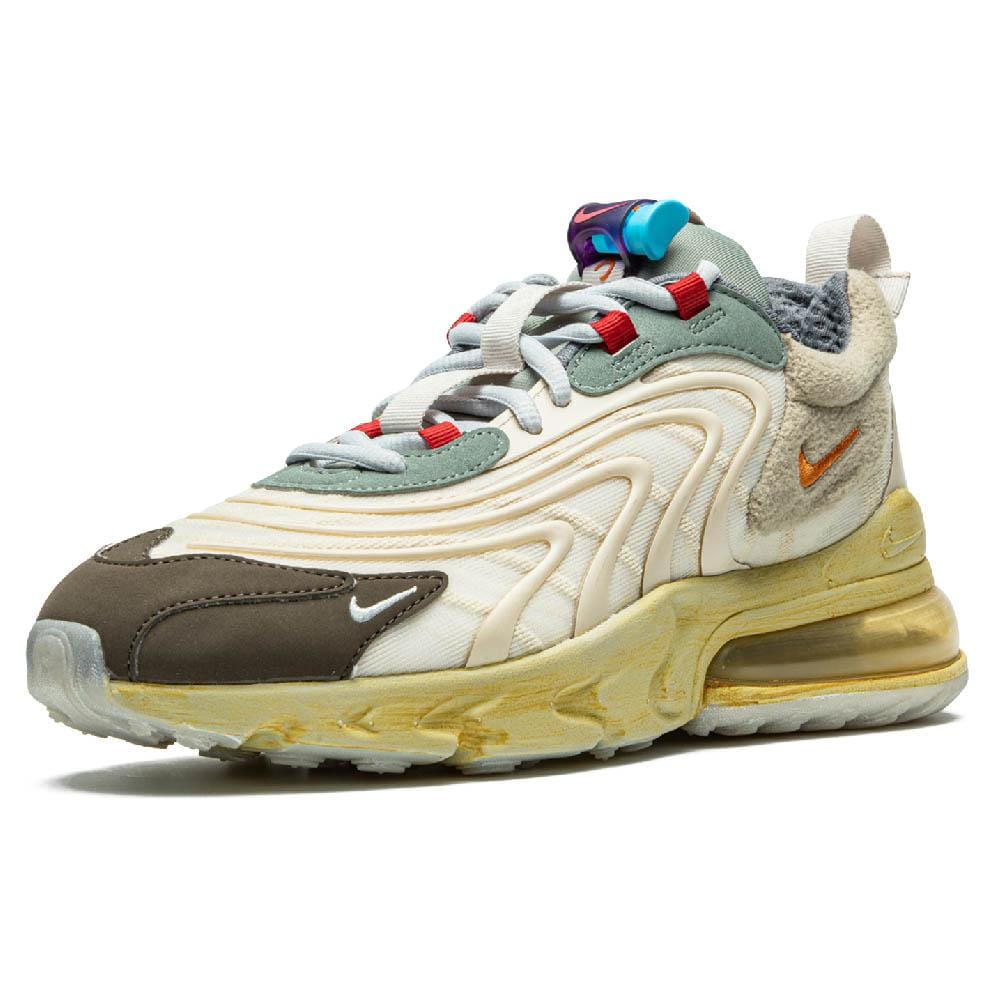Exclusive Travis Scott x Nike Air Max 270 React ENG 'Cactus Trails' — UK 3 | EU 35.5 | US 3.5 — Top View