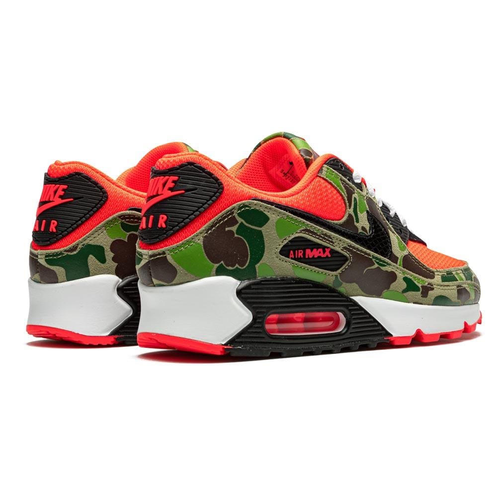 Exclusive Nike Air Max 90 SP 'Reverse Duck Camo' (2020) — 3 UK | 35.5 EU — Back View