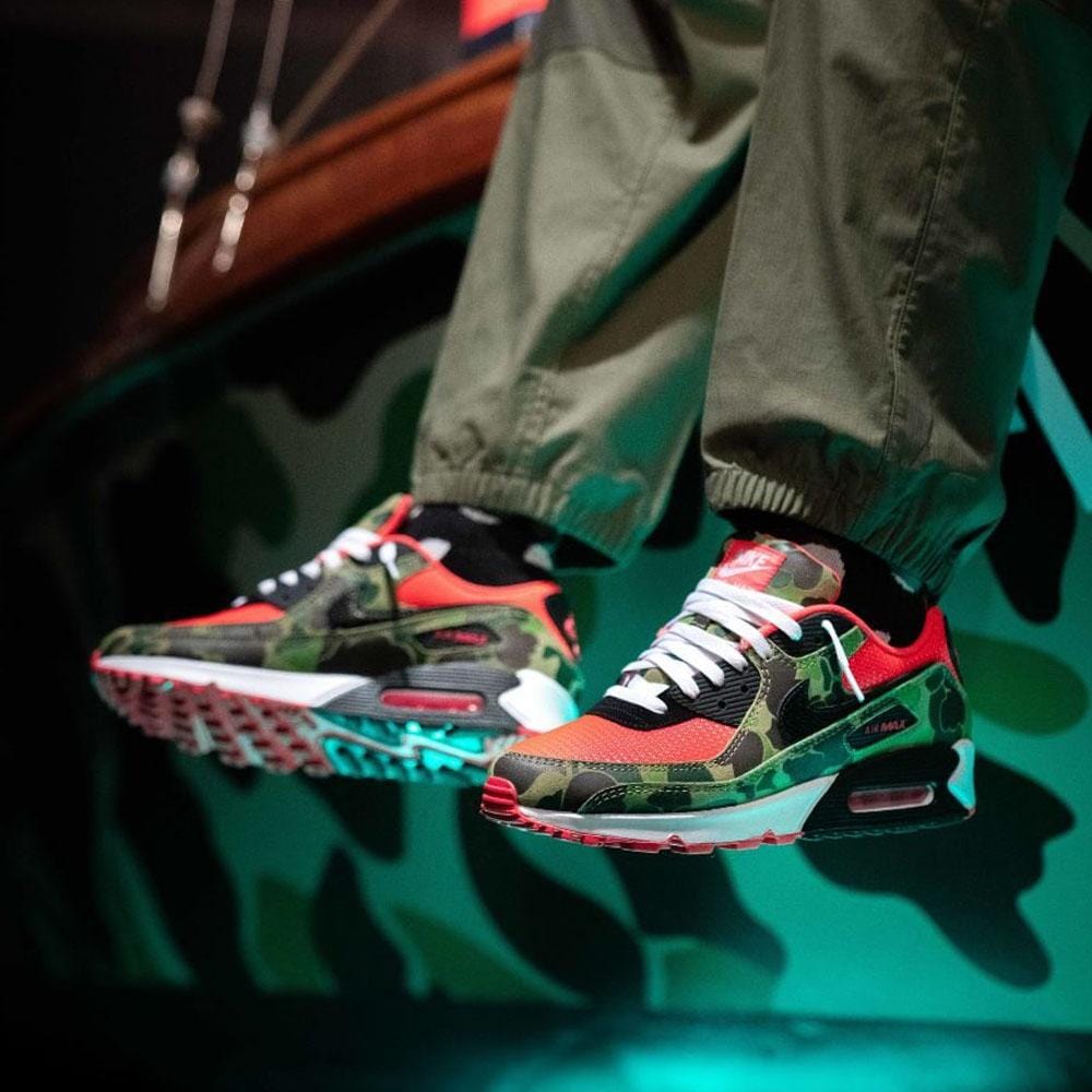 Exclusive Nike Air Max 90 SP 'Reverse Duck Camo' (2020) — 3 UK | 35.5 EU — Alternate View 7