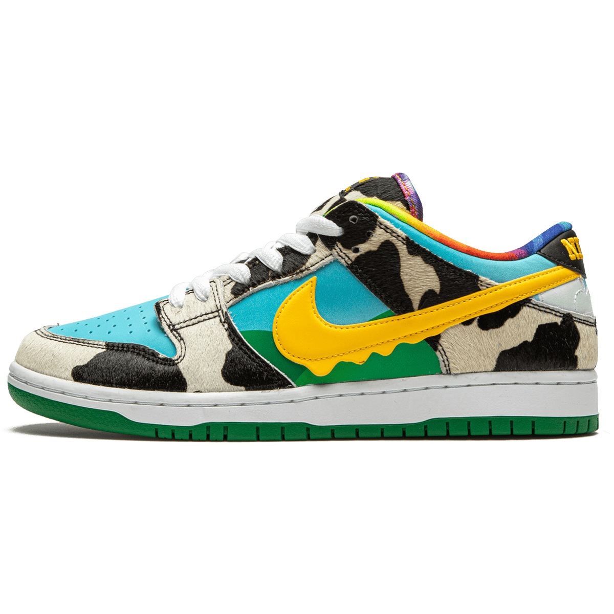 Exclusive Ben & Jerry x Nike SB Dunk Low Chunky Dunky — UK 3 | EU 35.5 | US 3.5 — Front View