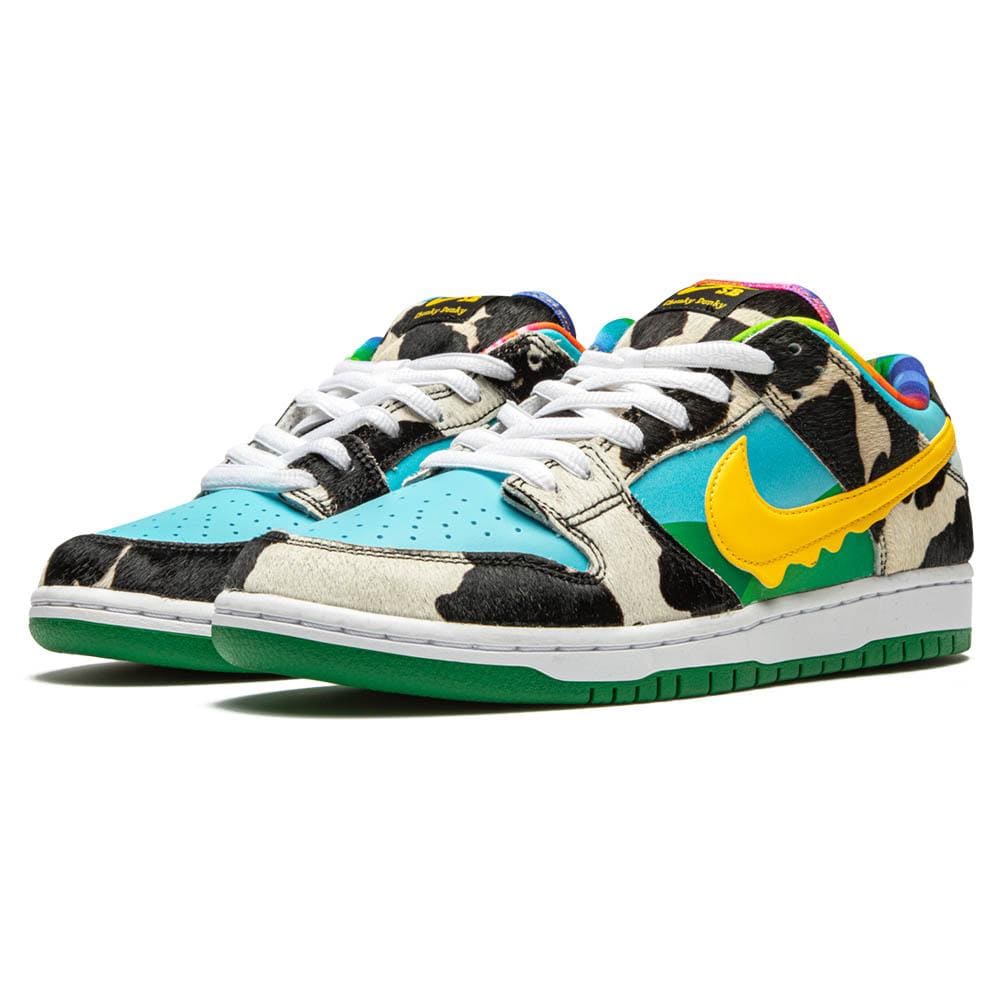 Exclusive Ben & Jerry x Nike SB Dunk Low Chunky Dunky — UK 3 | EU 35.5 | US 3.5 — Side View