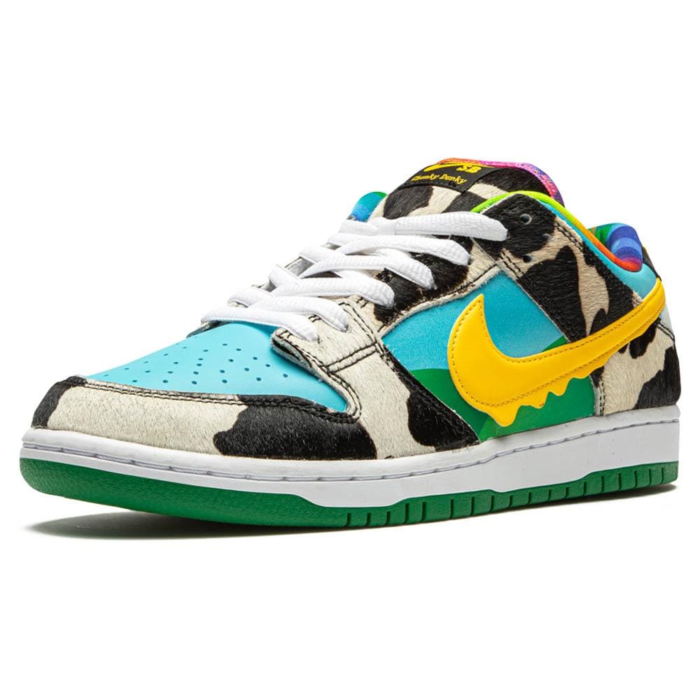 Exclusive Ben & Jerry x Nike SB Dunk Low Chunky Dunky — UK 3 | EU 35.5 | US 3.5 — Top View