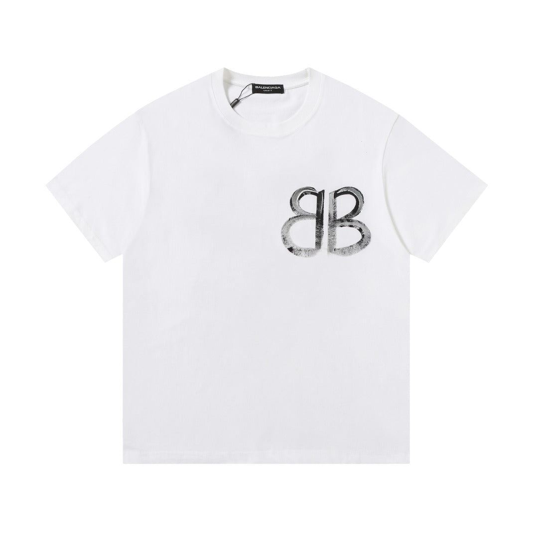 Exclusive Balenciaga Classic Loose Fit T-shirt — Black — Size XS — Side View