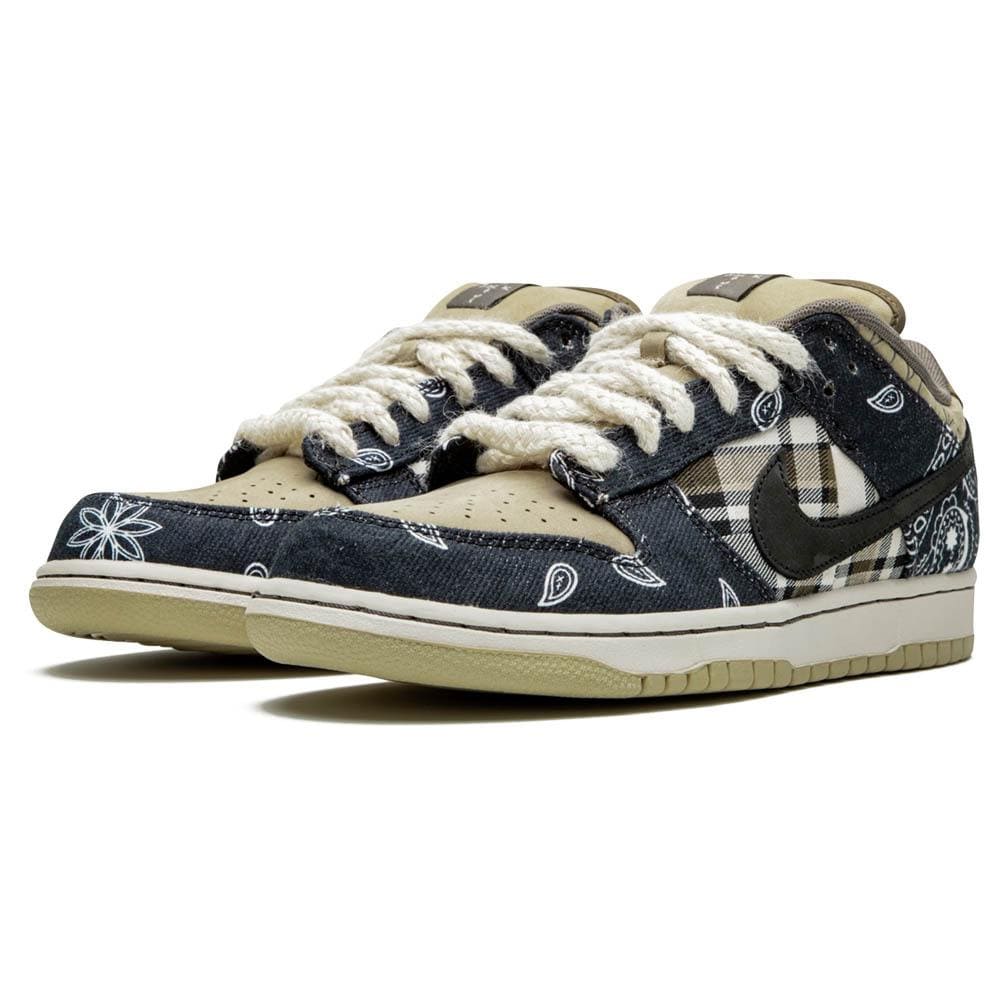 Exclusive Travis Scott x Nike SB Dunk Low Cactus Jack — UK 3 | EU 35.5 | US 3.5 — Side View